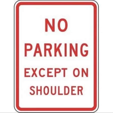 Accuform PARKING SIGN  HANDICAPPED 18 X 12 FRP375HP FRP375HP